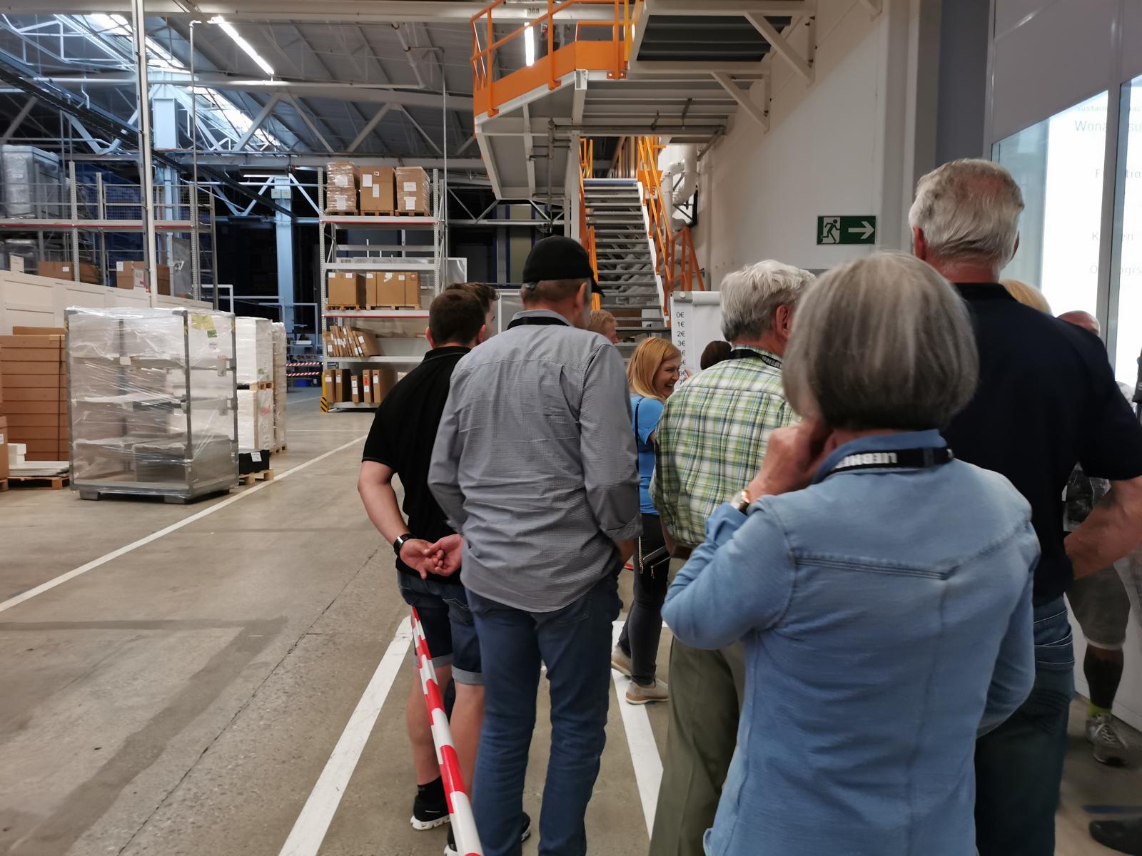 Blick hinter die Kulissen