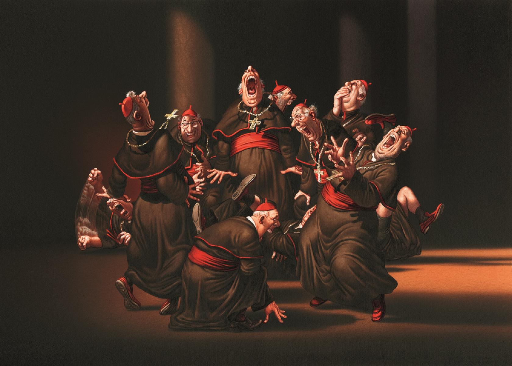 Seit &uuml;ber 40 Jahren h&auml;lt Gerhard Haderer  mit spitzer Feder und feinem Pinselstrich den Menschen den Spiegel vor, &copy; Haderer