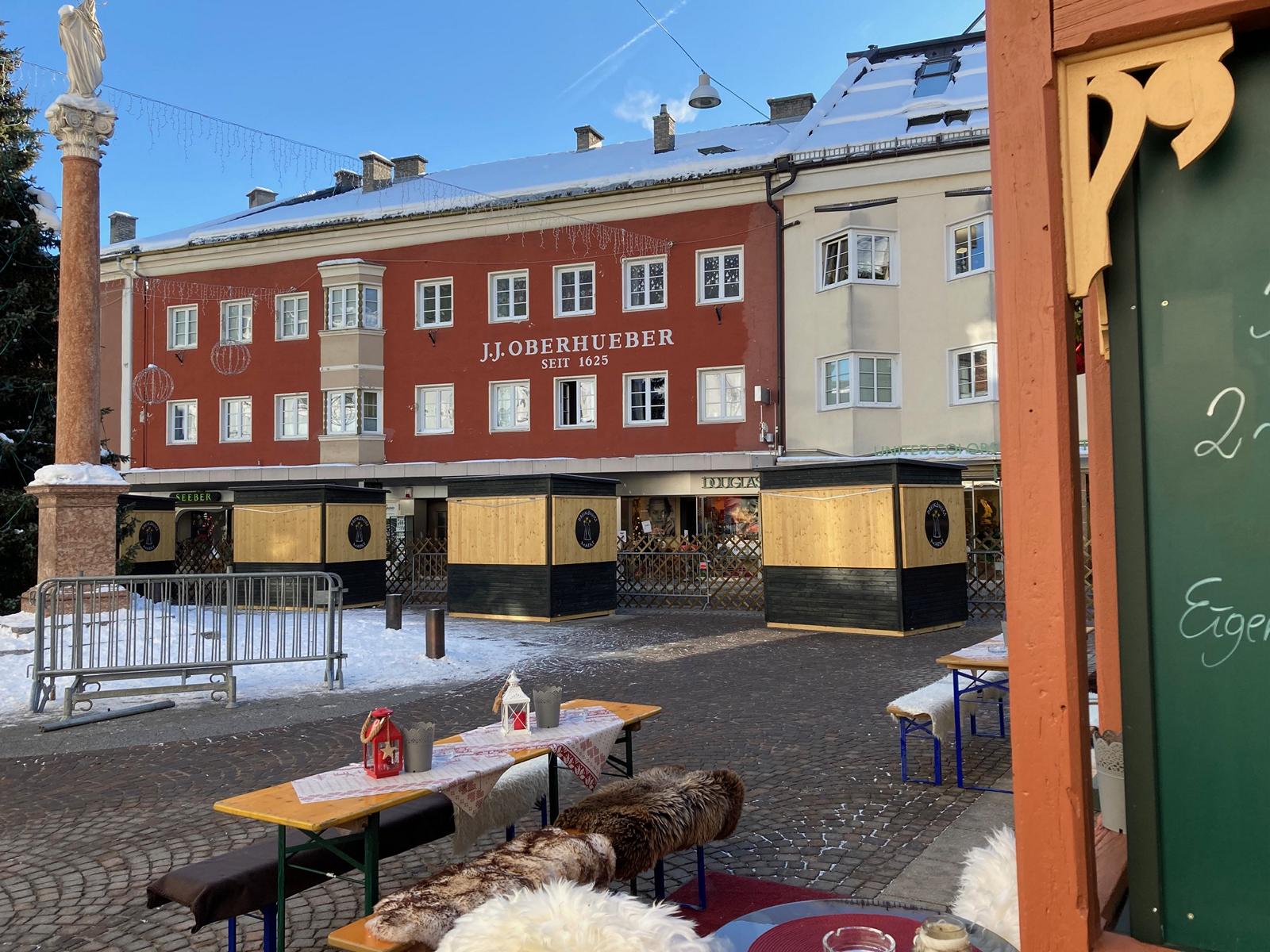 Neben dem bestehenden Maroni- und Gl&uuml;hwein-Pavillon geh&ouml;ren 6 Markt- und Gastronomiest&auml;nde zum Dreik&ouml;nigsmarkt, Foto: Stangl
