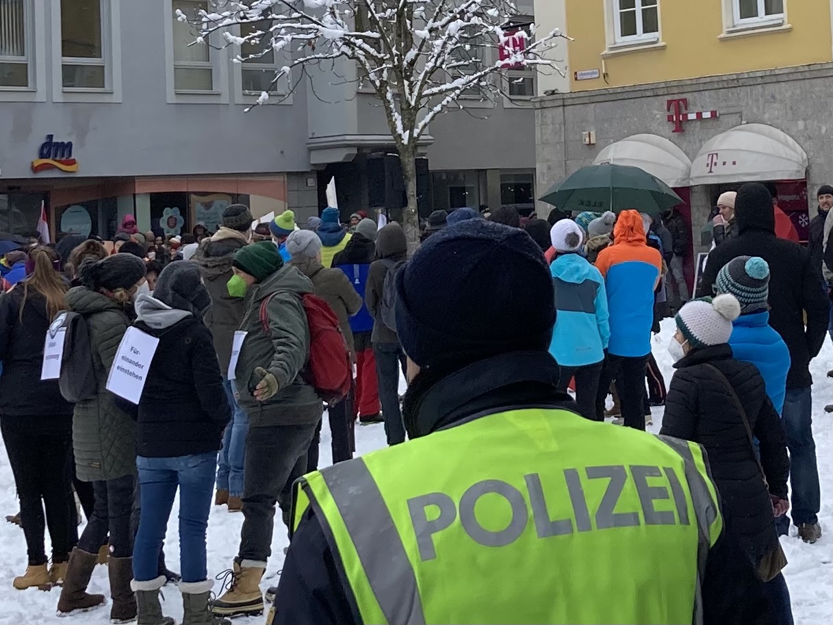 Die Versammlung verlief friedlich und ohne Zwischenf&auml;lle. Alle Fotos: Stangl
