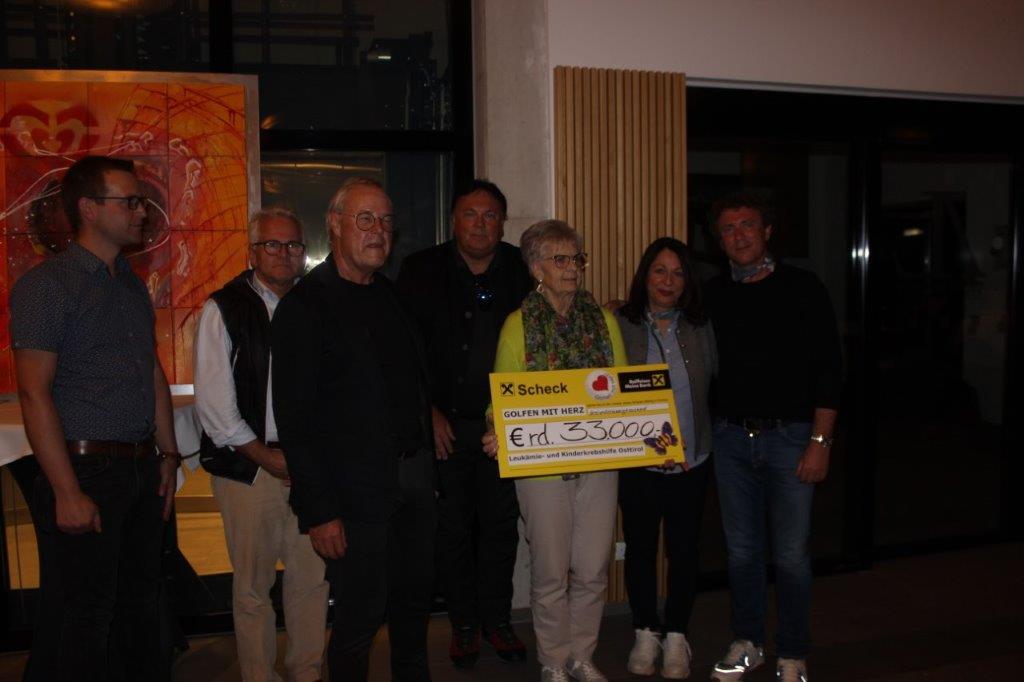 Scheck&uuml;bergabe, Foto: Kratzer