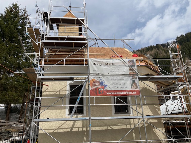 Die Arbeiten werden vom Land Tirol, dem Nationalpark Hohe Tauern und dem Bundesdenkmalamt gef&ouml;rdert. Foto: Brugger