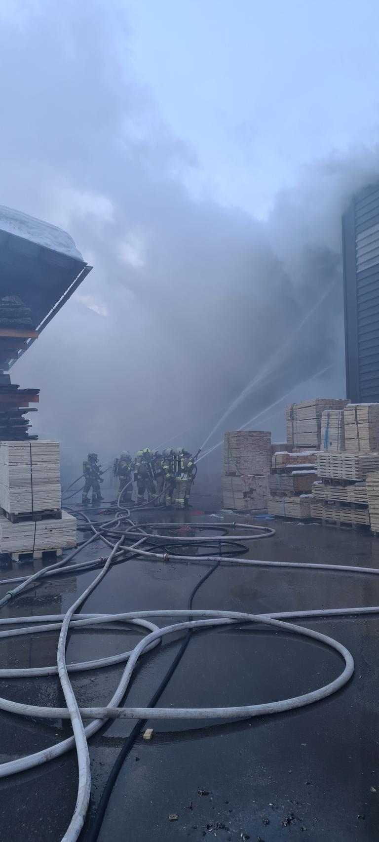 Brand in Seblas, Foto: FFW Matrei