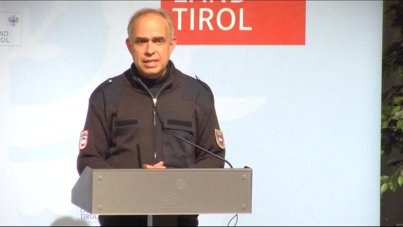 Elmar Rizzoli vom Einsatzstab CORONA