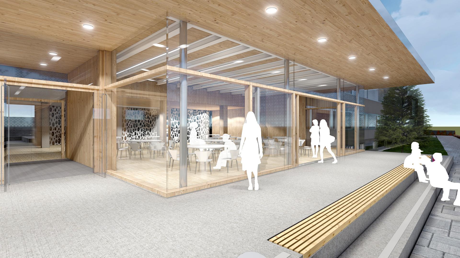 Aula Detail, Foto und Entwurf: okai