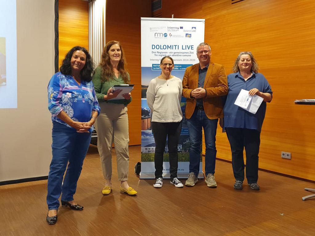 Beim Abschluss-Workshop im Sexten. Foto: Gemeinde Assling