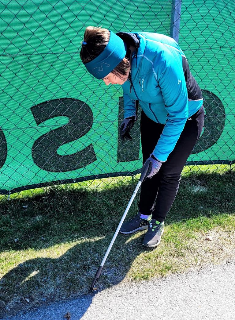 Flei&szlig;ig auf M&uuml;llsuche, Foto: ASO Sillian