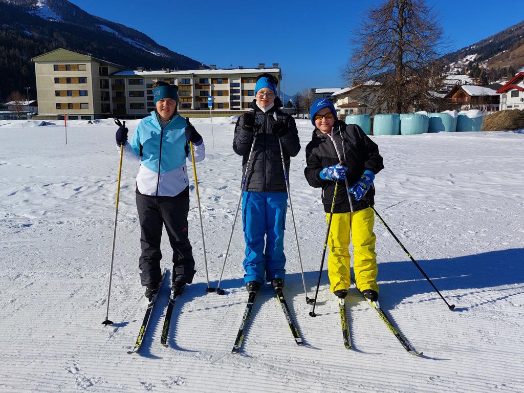 Nora, Aaron und Gabriel. Foto: ASO Sillian