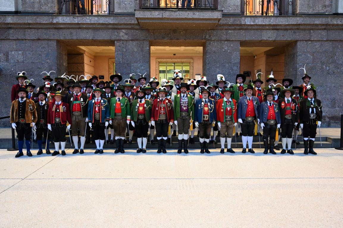 Ehrenkompanie Uderns-Kleinboden, Foto: BTSK / Hans Gregoritsch