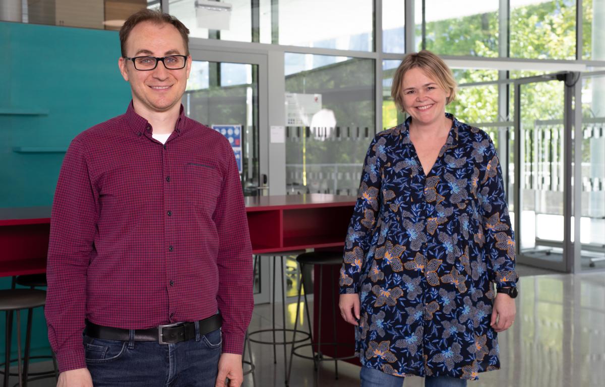 Organisationsteam Lienz: Fadi Dohnal (UMIT TIROL, Campus Technik Lienz) und Margit Raich (UMIT TIROL Academy)