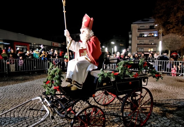 Nov.: Umz&uuml;ge mit Krampus und Nikolaus konnten heuer nicht stattfinden. Foto: Krampusgruppe Frieden