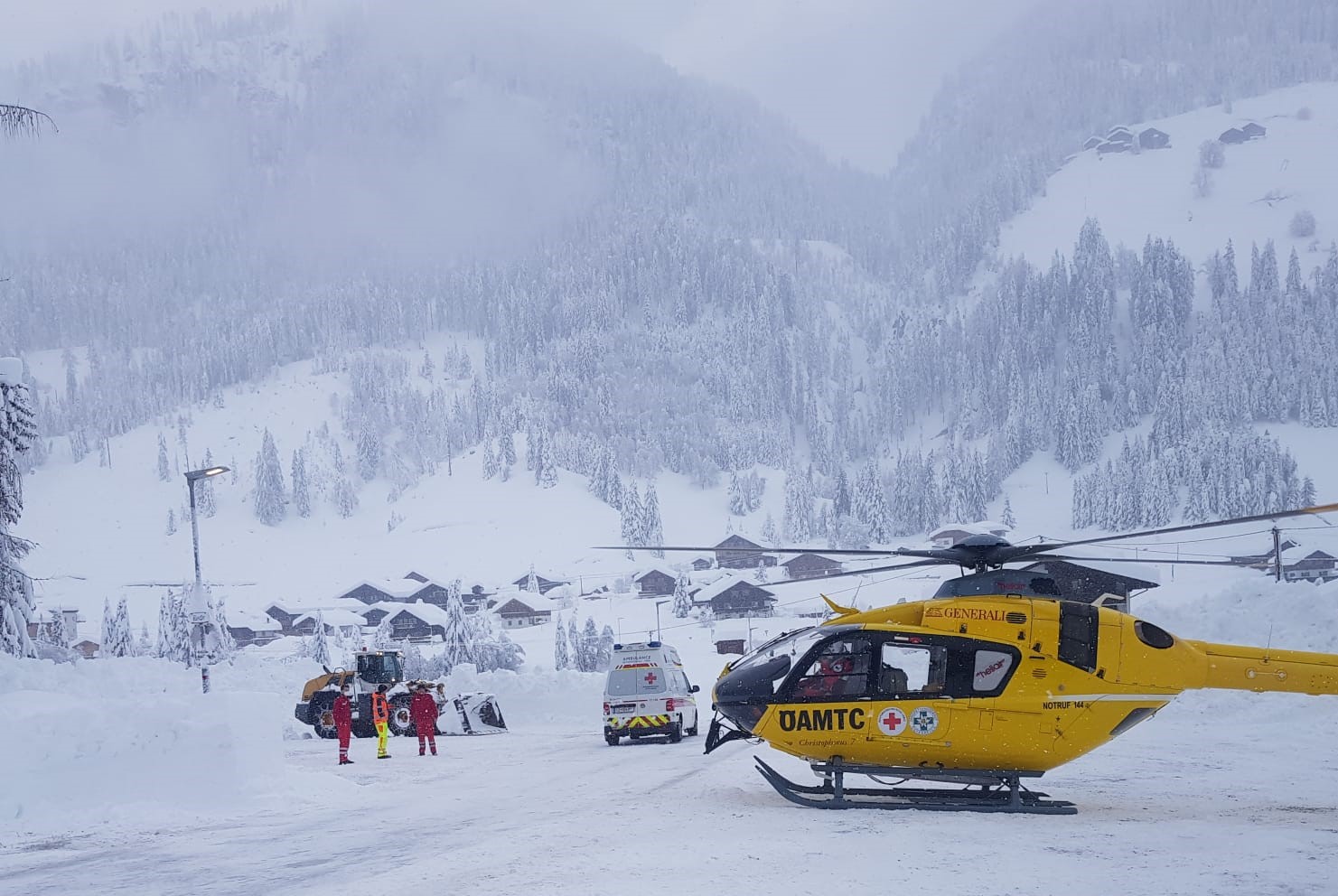 Enge Abstimmung gab es mit den Hubschrauber-Einsatzteams.