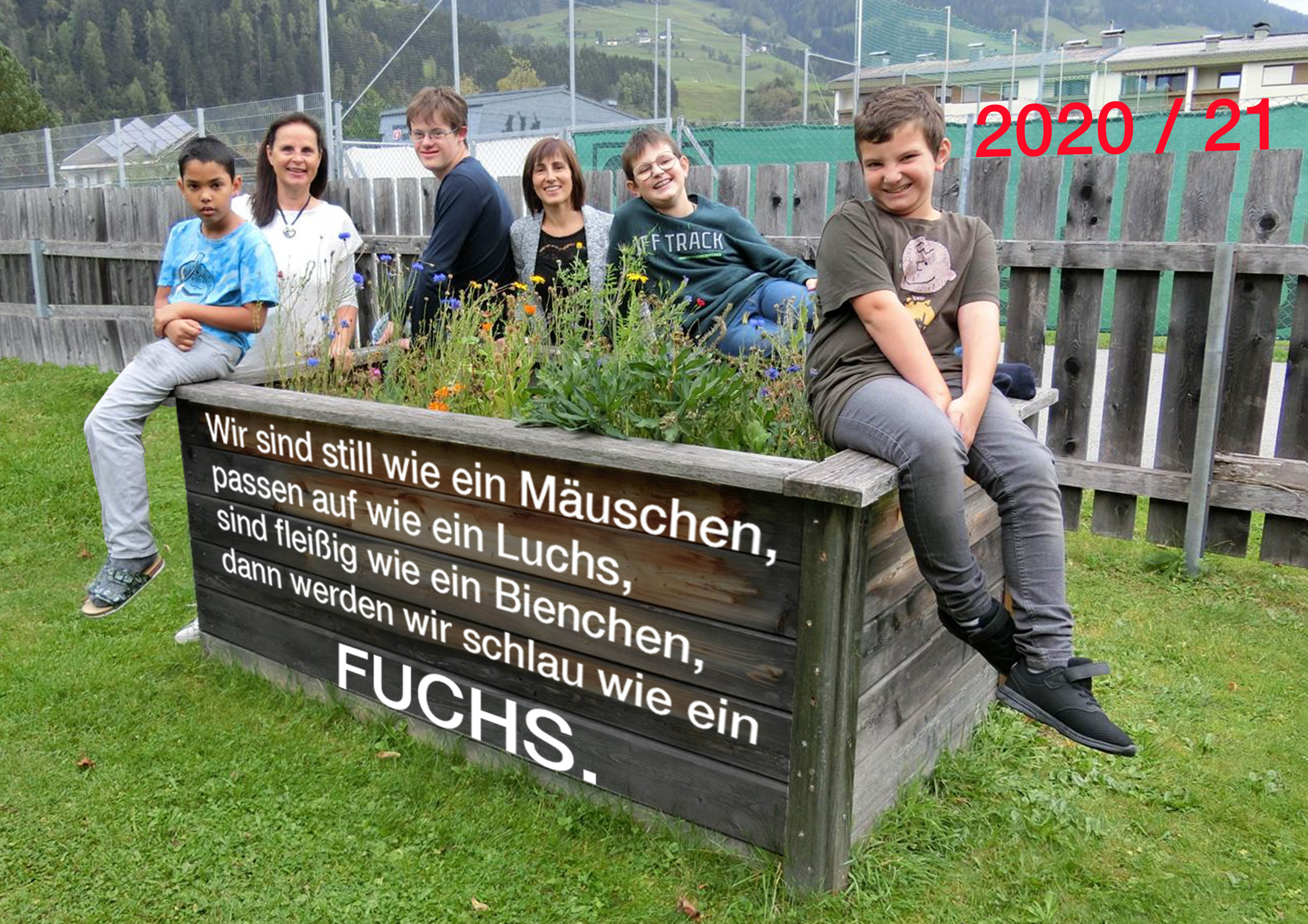 Klasse von Maria Juen-Guggenberger und Gertraud Waldauf mit Martin, Martin, Aaron und Gabriel, Foto: ASO Sillian