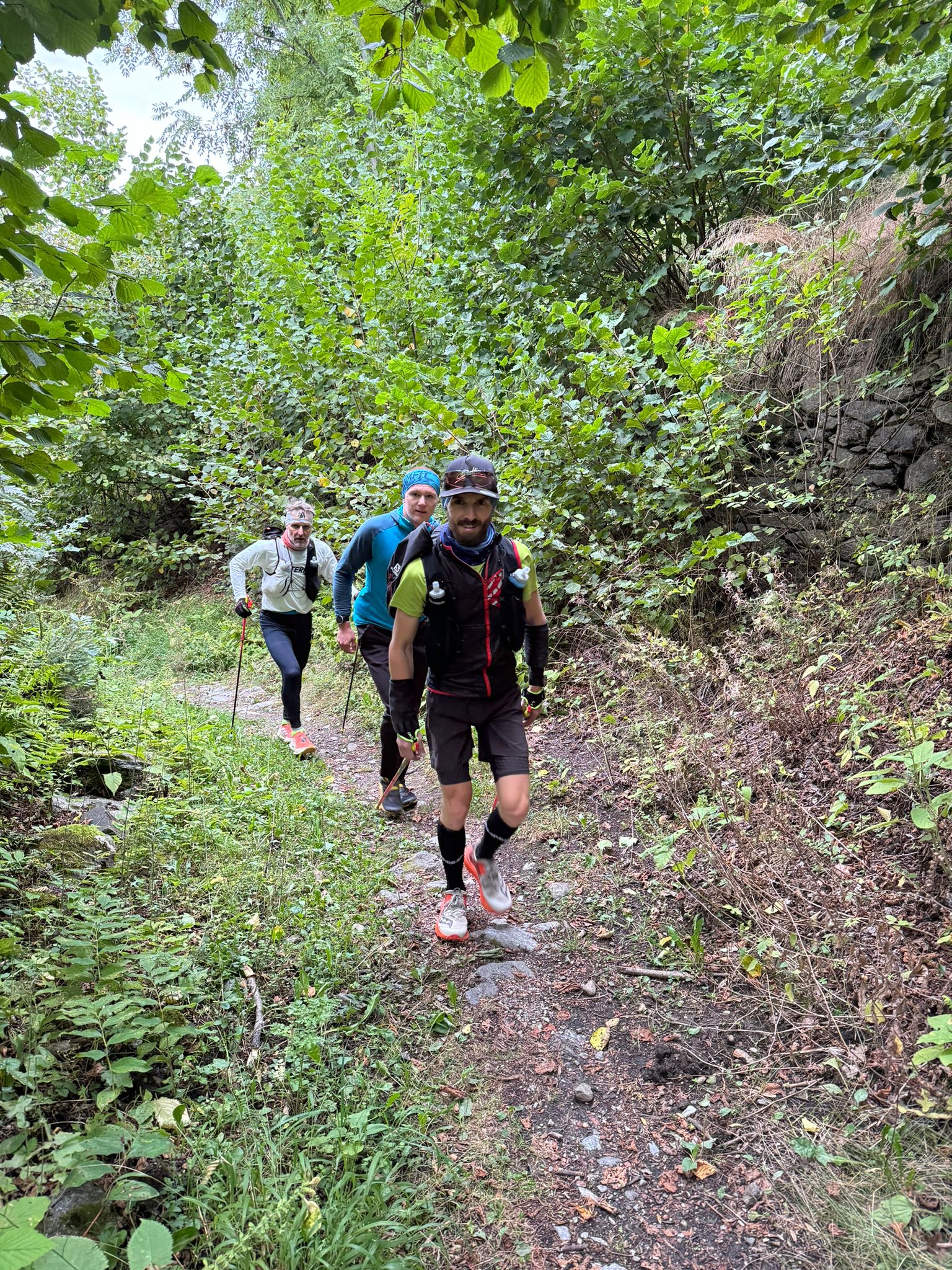 Charity Mario Ortner mit Klocker Wolfgang und Johannes Unterasinger