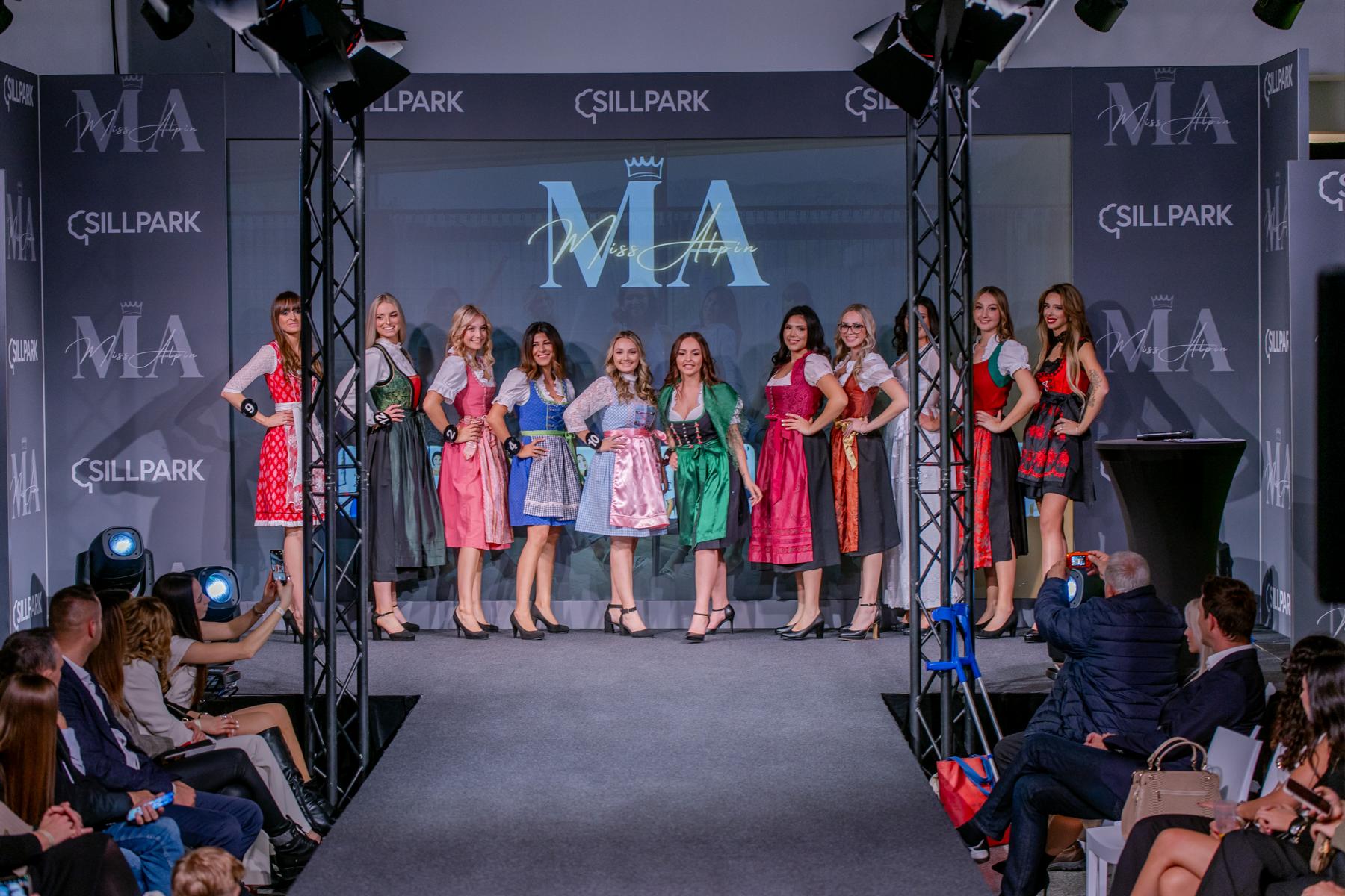 Alle Finalistinnen des Miss-Alpin-Bewerbs