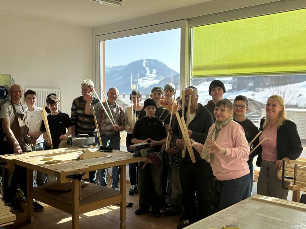 Projektgruppe der PTS Sillian und Lebenshilfe Sillian