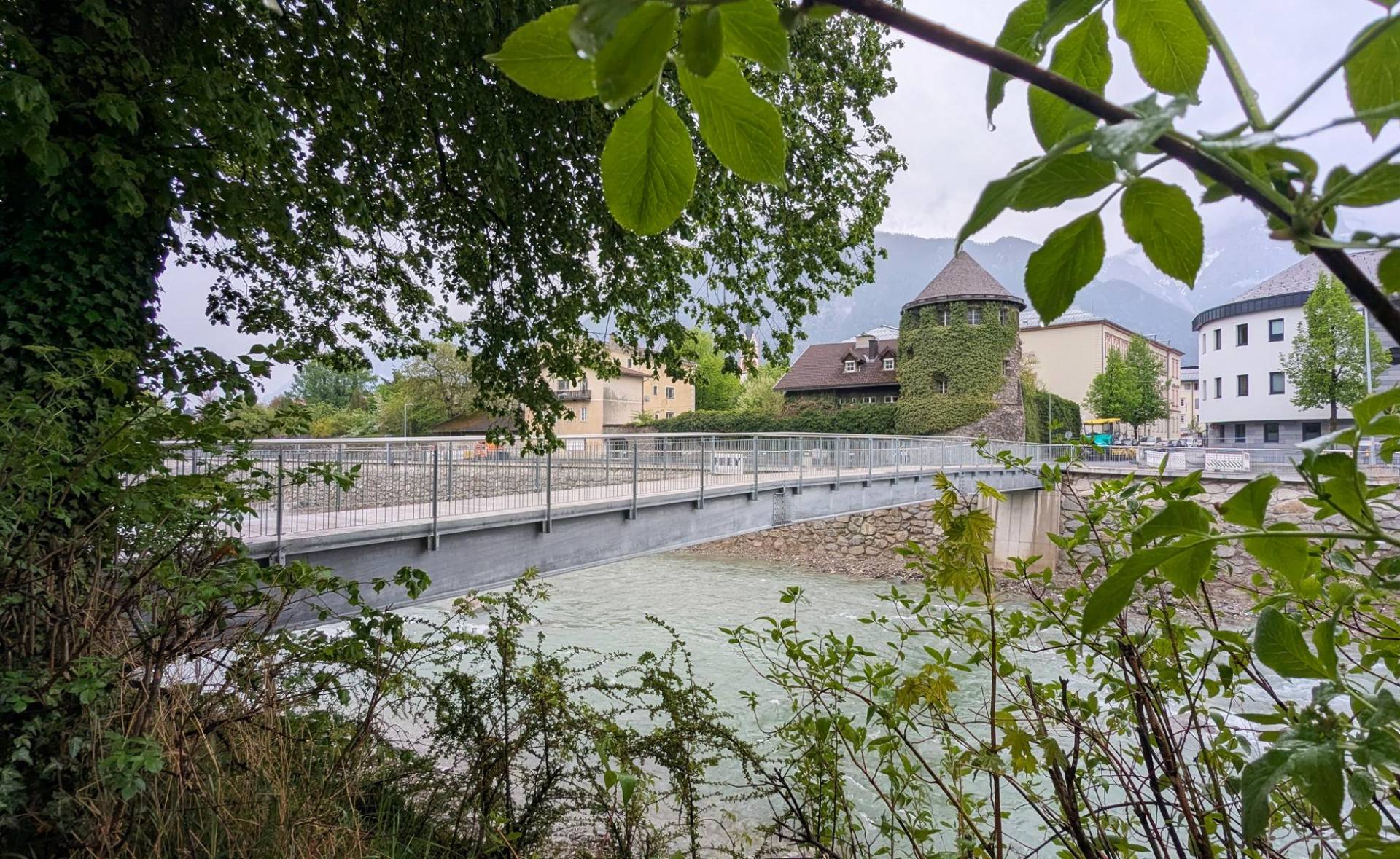 Der Neue Iselsteg Foto: Knorr