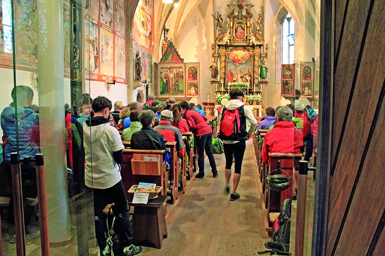 Bergpilgerweg: Etappe 1: Lavant &ndash;  St. Korbinian