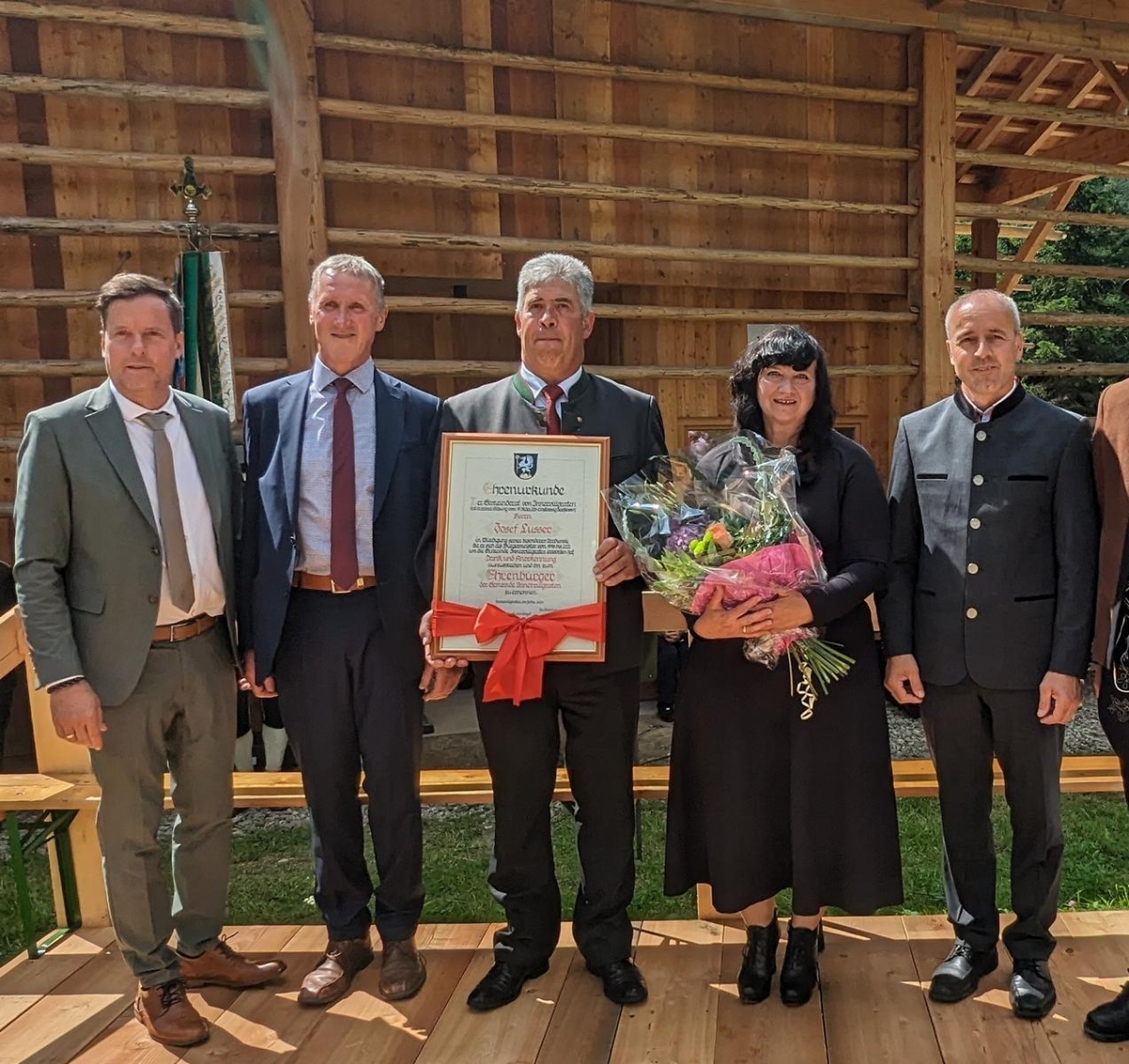 Auszeichnung - Zwei neue Ehrenb&uuml;rger in Innervillgraten