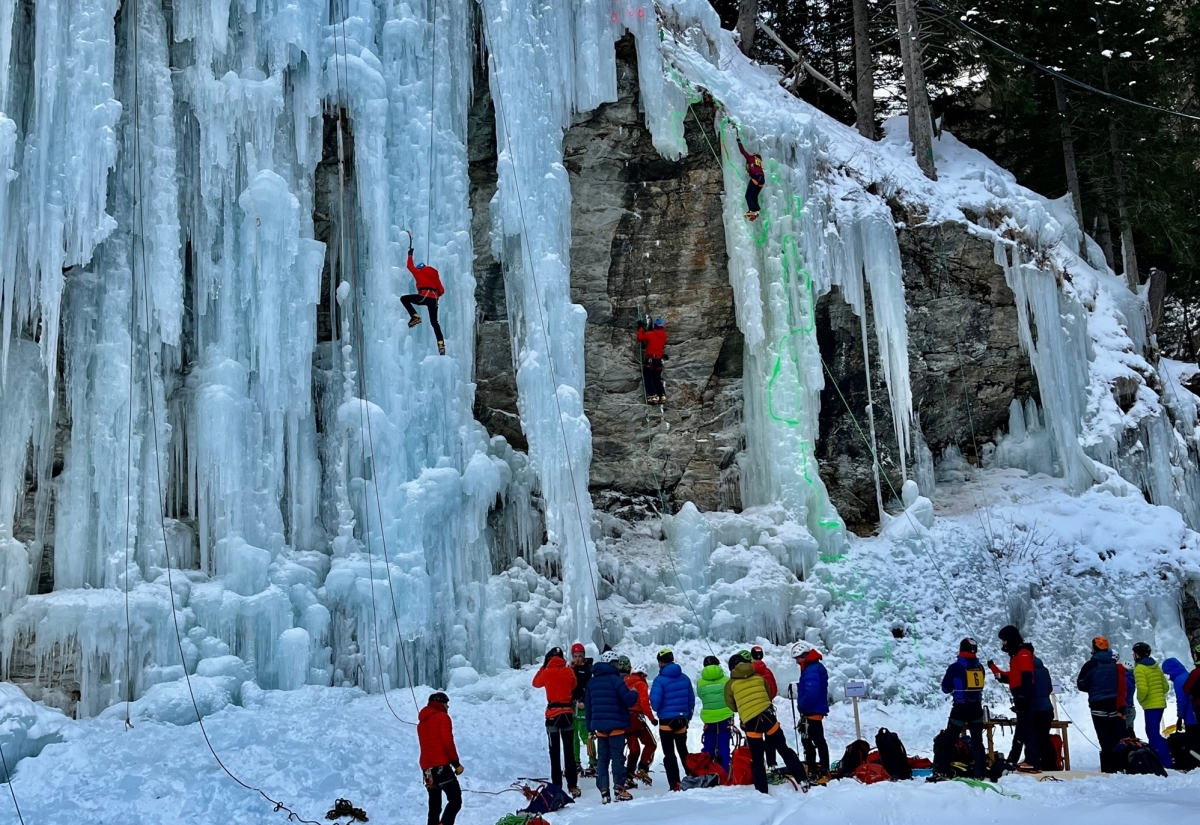 Eisige Herausforderung: Eiskletterfestival Osttirol
