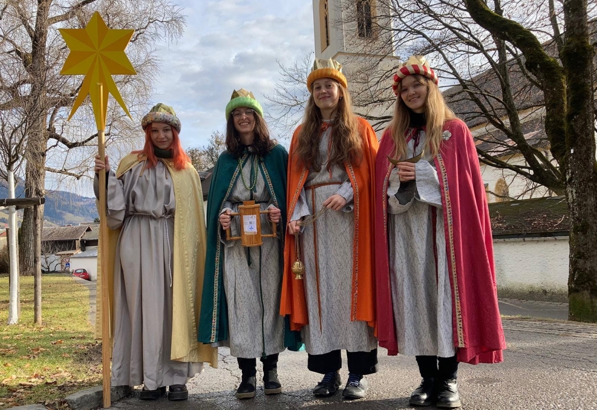 Sie singen und sammeln f&uuml;r eine gerechtere Welt