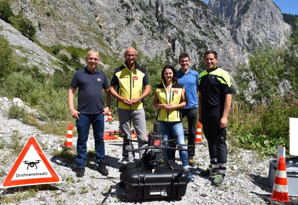 Landeswarnzentrale verschafft sich &Uuml;bersicht mit Drohnen
