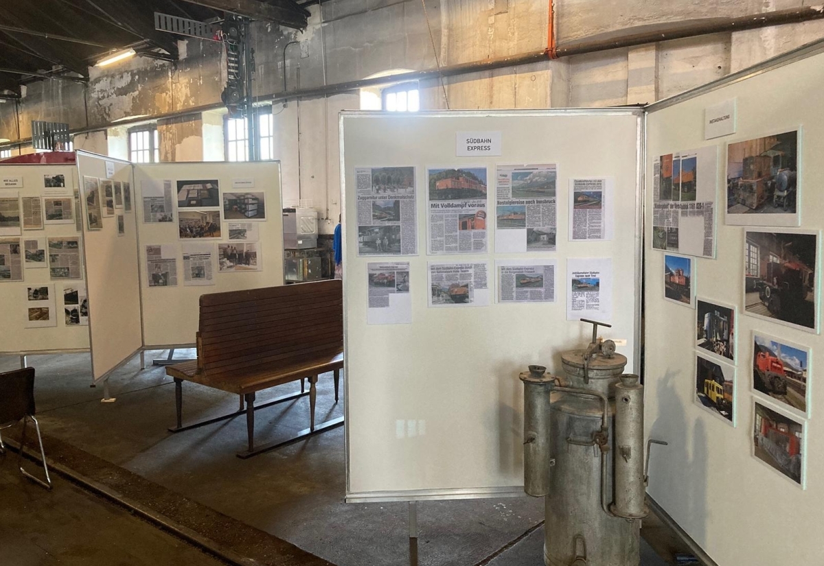 Von der Dampflok zum Eisenbahnmuseum
