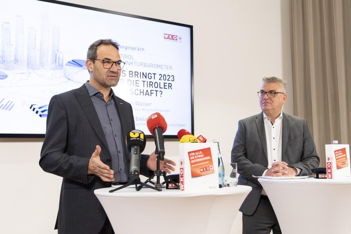 Optimistischer Ausblick auf Tiroler Wirtschaft 2023