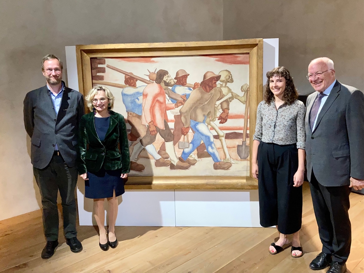 "Totentanz" von Albin Egger-Lienz ist heimgekehrt