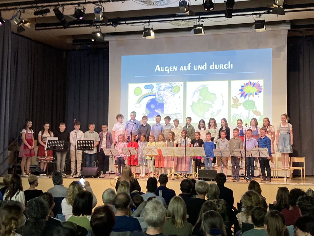 &bdquo;Augen auf und durch&ldquo; mit dem Kinderchor Nu&szlig;dorf