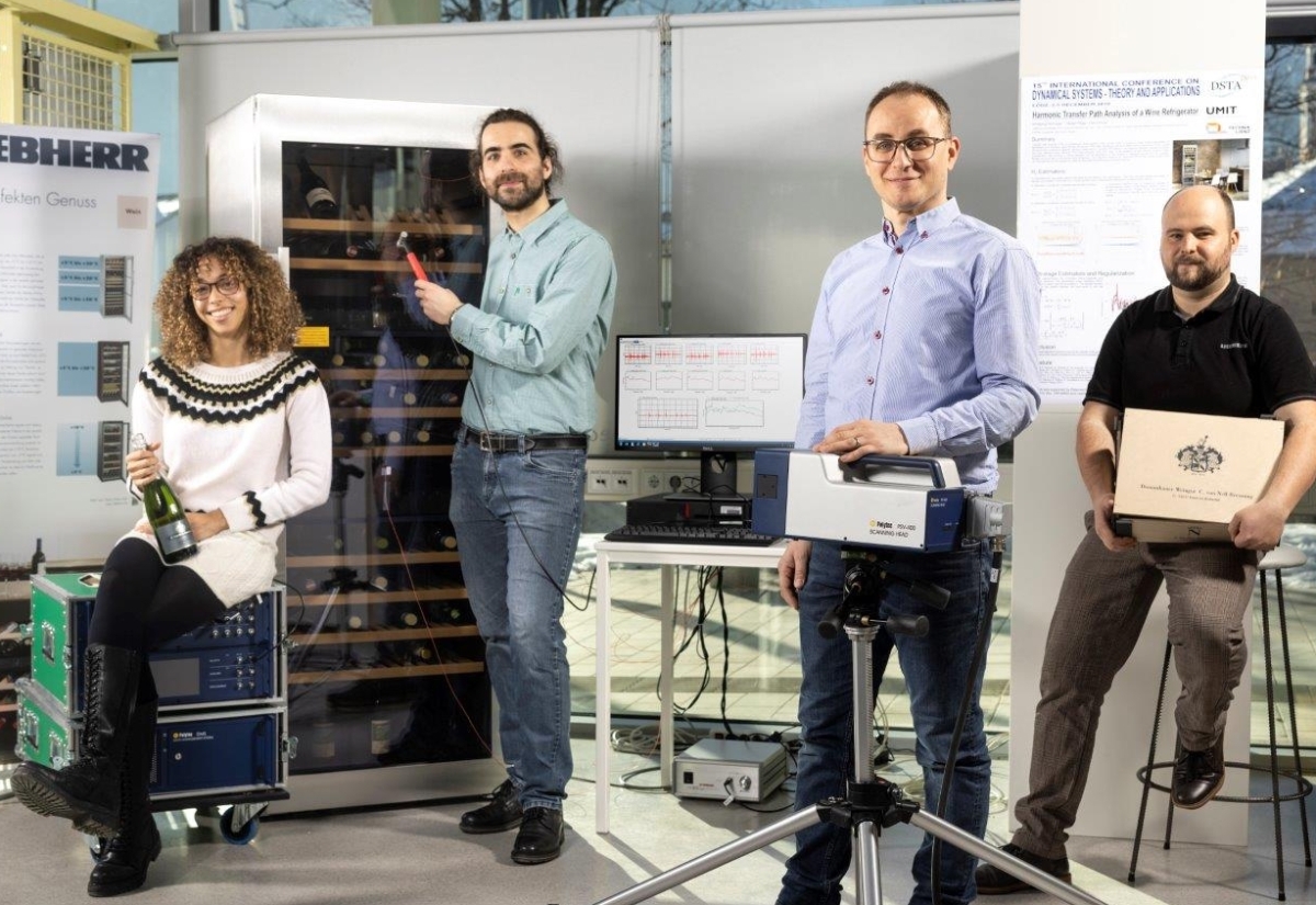 Erfolgreiche Kooperation von Uni, HTL und Liebherr Lienz