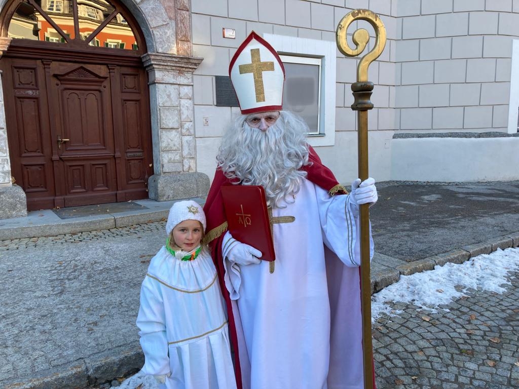 Der Nikolaus ist unterwegs