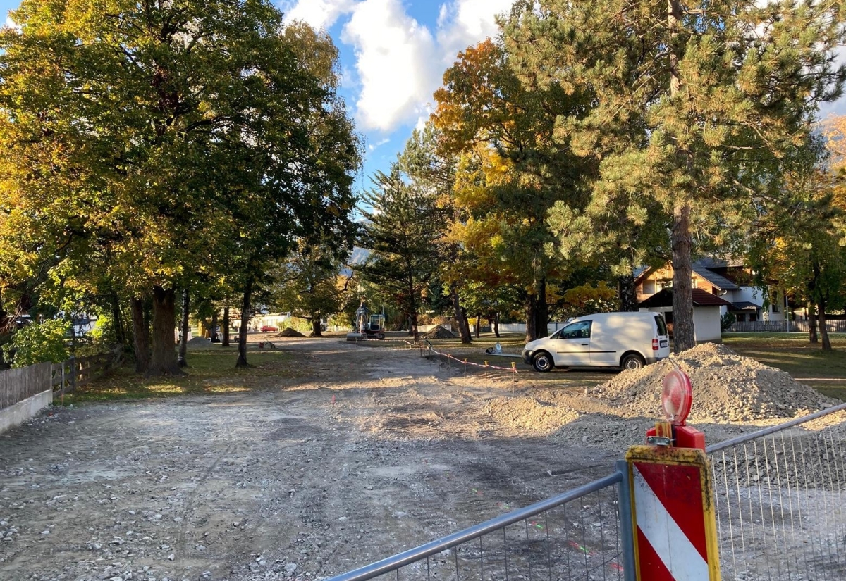 Tristach: Neugestaltung der Tratte