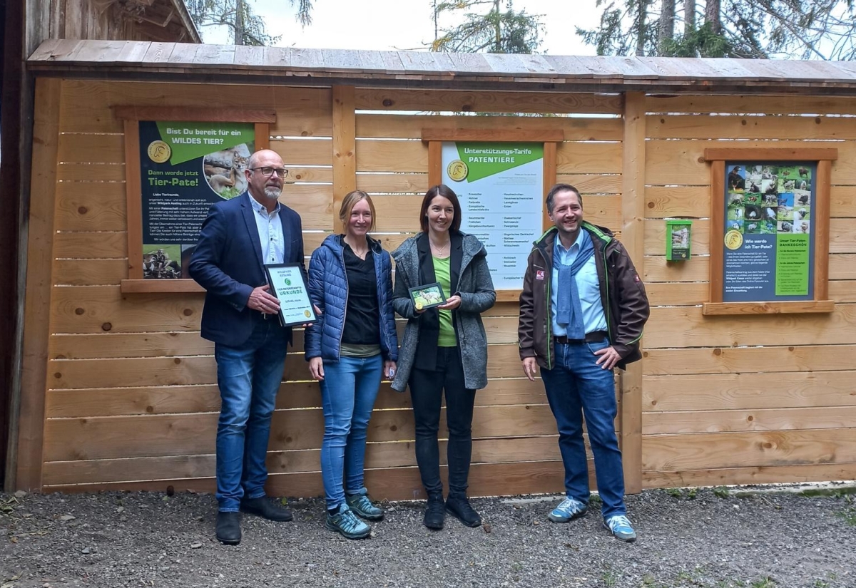 Wildpark Assling: Tierpaten gesucht