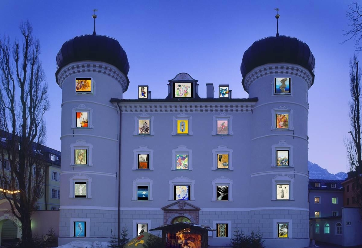 12 K&uuml;nstlerinnen und 12 K&uuml;nstler beim 24. Adventkalender