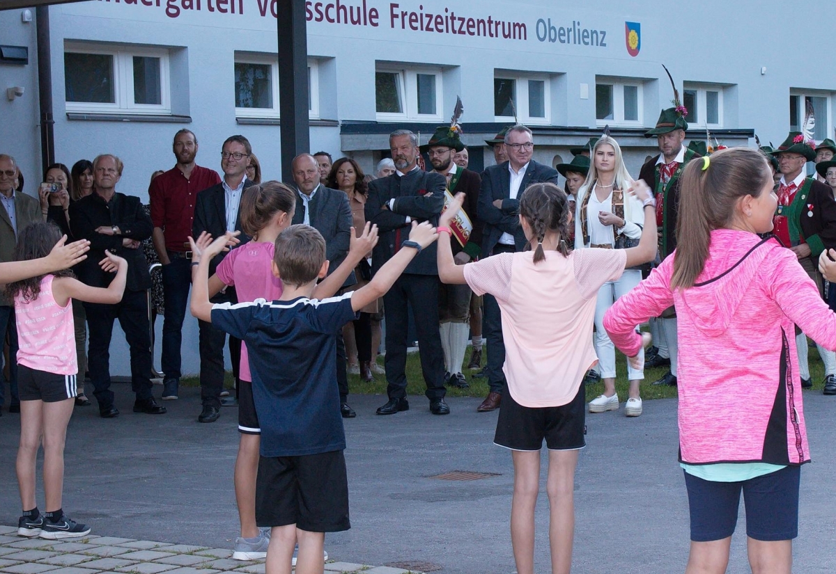 Turnsaal und Kletterhalle in Oberlienz eingeweiht
