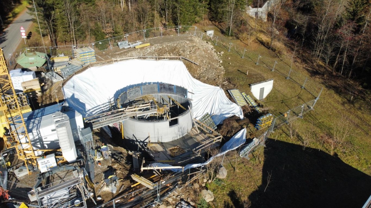 Thurn: Zweiter Hochbeh&auml;lter bald fertiggestellt