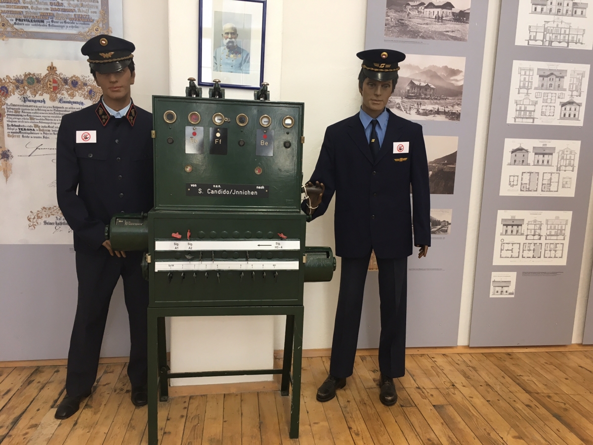 Jubil&auml;umsausstellung im Eisenbahnmuseum Lienz