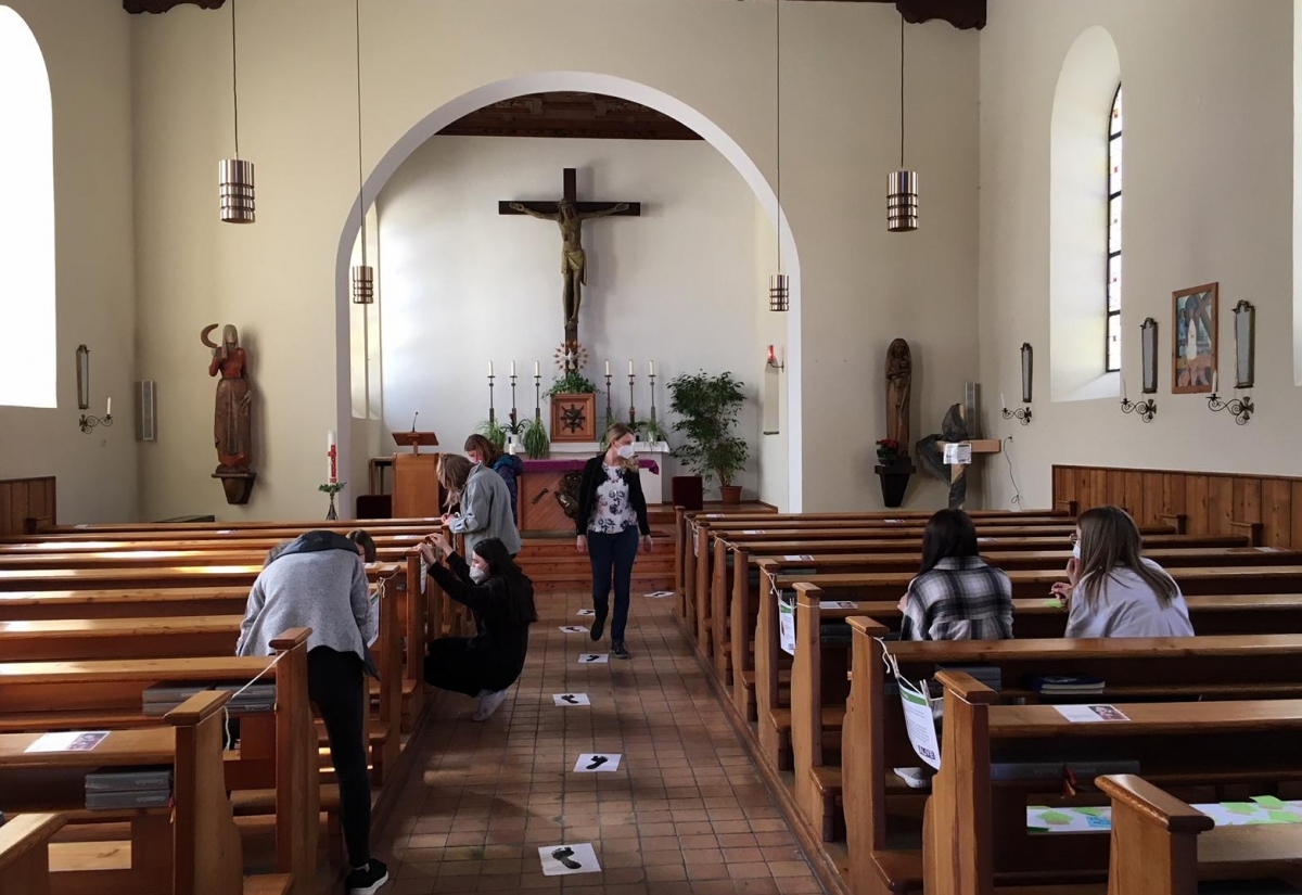 Interaktiver Gebetsraum bewegt Jugendliche