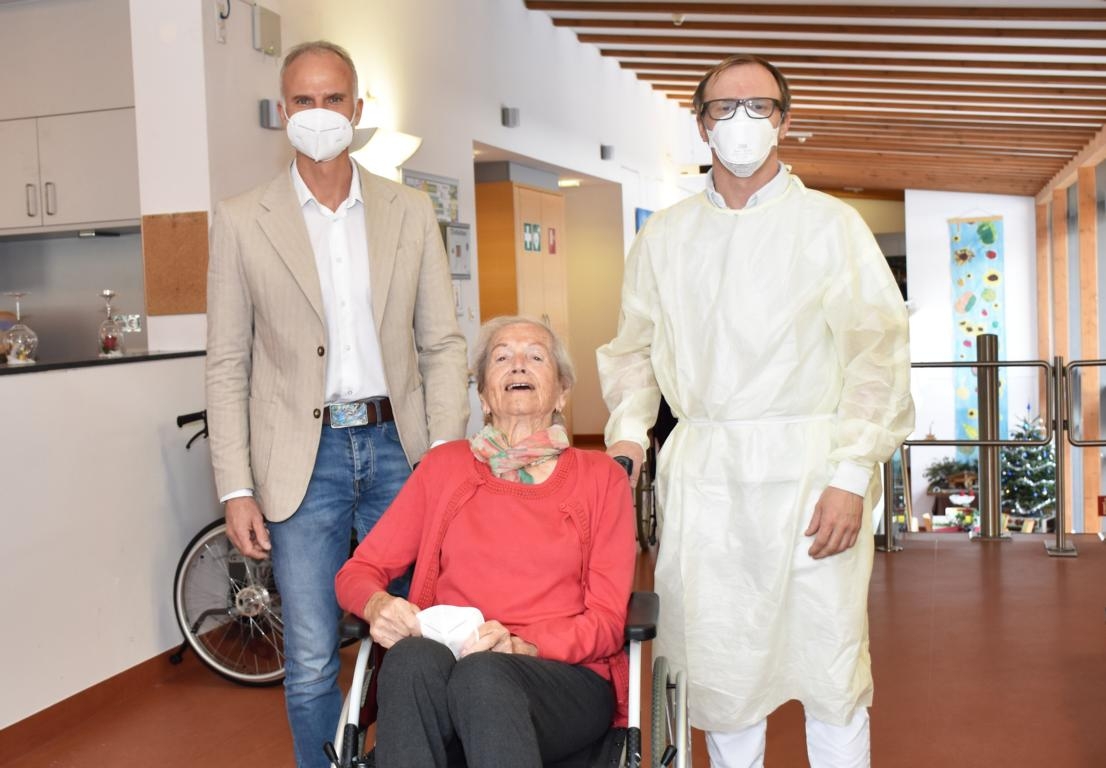 Erste Corona-Impfung in Tirol 