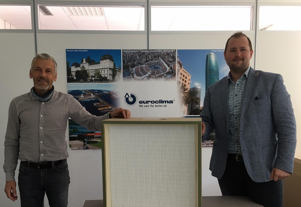 Euroclima pr&auml;sentiert Luftreiniger gegen Covid-Viren