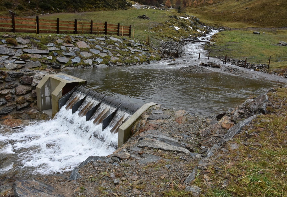 Kraftwerk Oberstufe2 in Assling eingeweiht