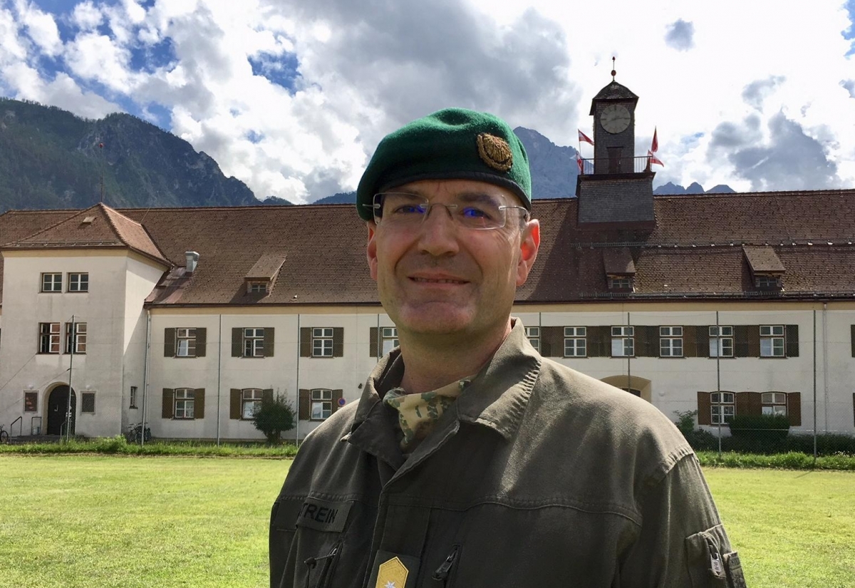 Interview mit Milit&auml;rkommandant Ingo Gstrein