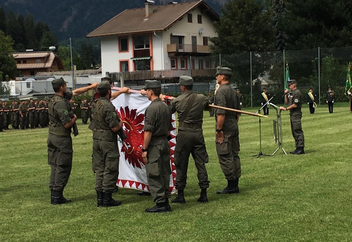 Angelobungsfeier in Lienzer Haspingerkaserne