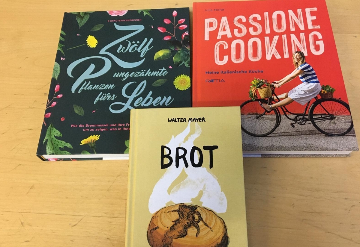 Von B&uuml;chern und Menschen &uuml;ber Backen, Kochen und Kr&auml;uter