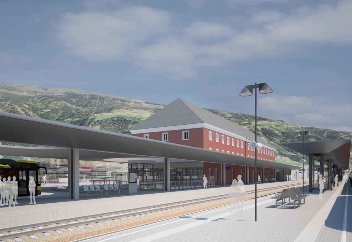Jahrhundertprojekt Mobilit&auml;tszentrum Lienzer Bahnhof