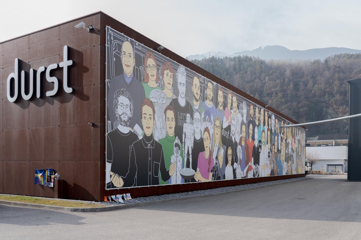 Durst startet mit Kunstprojekt ins Jahr 2024