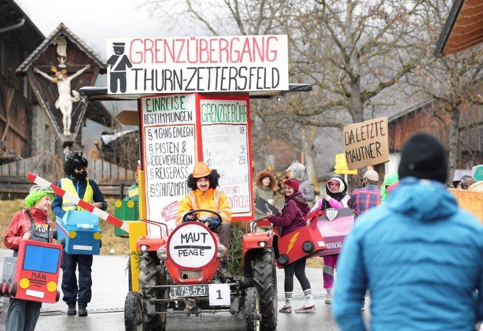 Gemeinde Thurn feiert Sonnseitner Faschingsumzug 