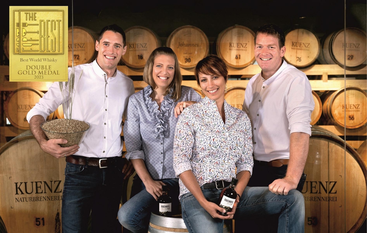 Whisky von Kuenz in New York ausgezeichnet 