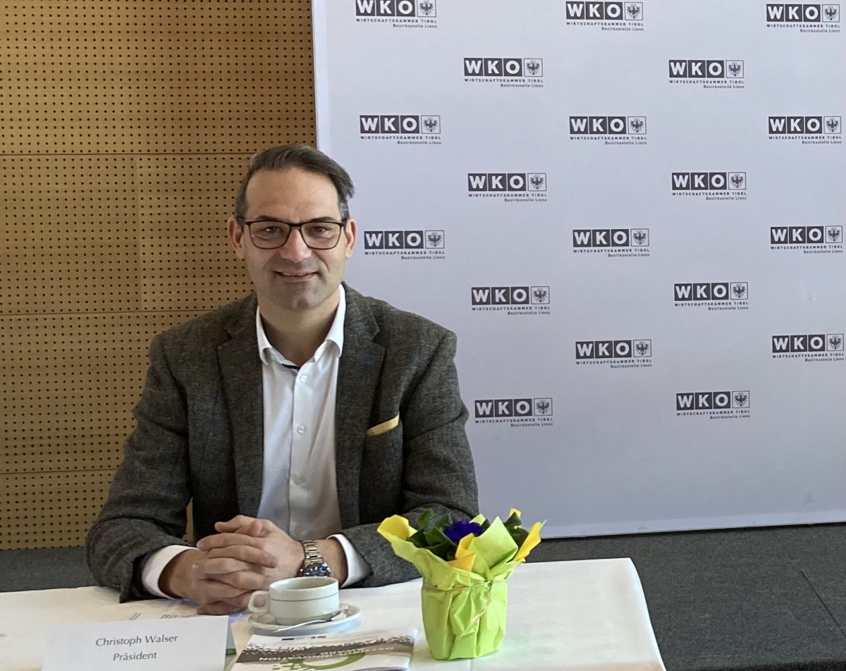 Wirtschaftskammerpr&auml;sident Christoph Walser tritt zur&uuml;ck
